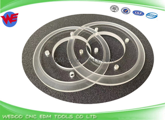 Przezroczysty plastikowy pierścień A290-8119-X362 do drutu Fanuc EDM zapasowy 90*45*5.2MM
