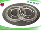 Przezroczysty plastikowy pierścień A290-8119-X362 do drutu Fanuc EDM zapasowy 90*45*5.2MM
